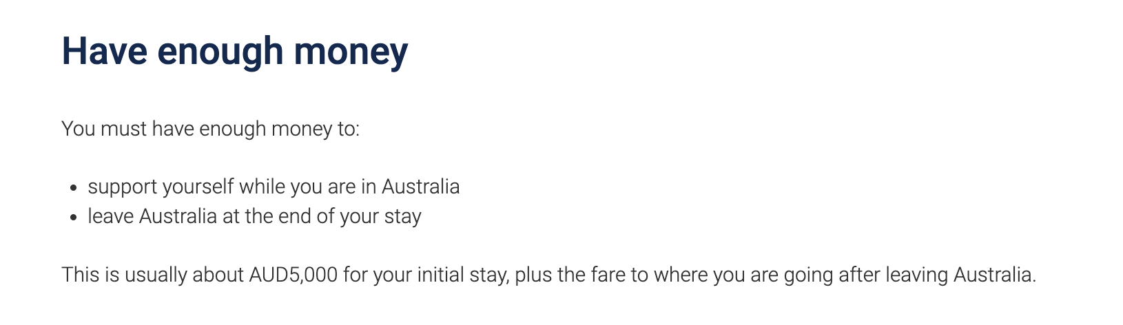 requisiti per richiedere un working and holiday visa in australia